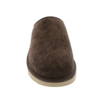 UGG Men's Classic Slip-ON Shaggy Suede Slippers