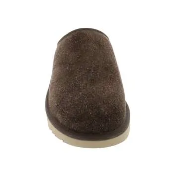 UGG Men's Classic Slip-ON Shaggy Suede Slippers