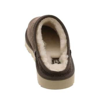 UGG Men's Classic Slip-ON Shaggy Suede Slippers