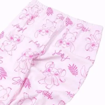 Disney Girls' Snug-fit Cotton Holiday Pajama Set for Kids