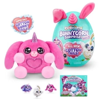 Rainbocorns Bunnycorn Surprise Series 2 - Cute Plush Bunnies