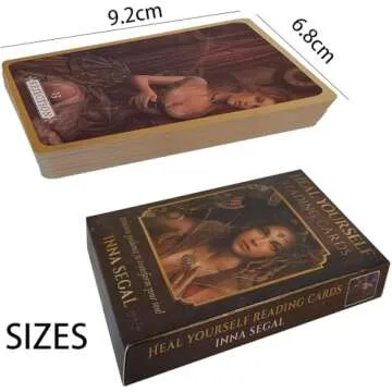 GERRIT Self-Healing Oracle Cards, Beginner Tarot Cards, Classic Oracle Cards, Powerful Healing Energy for Emotional and Spiritual Trauma