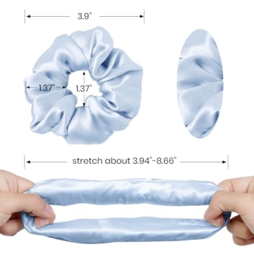 LilySilk Silk Hair Scrunchie - 100% Mulberry Silk