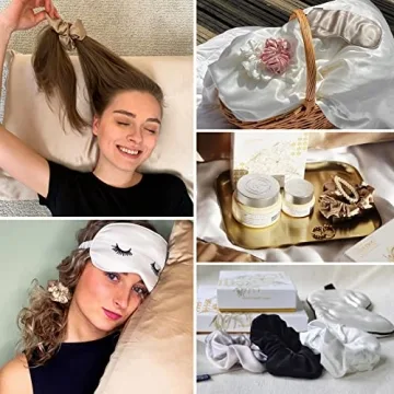 LilySilk Silk Hair Scrunchie - 100% Mulberry Silk