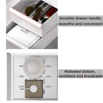 Stylish SITAKE Makeup Organizer for Skincare & Beauty