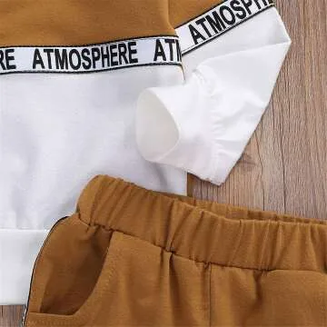 Toddler Unisex Long Sleeve T-Shirt & Pants Set