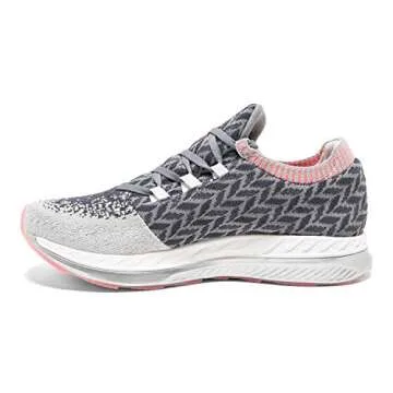 Brooks Women's Bedlam Running Shoe - Grey/Coral - B 7.0