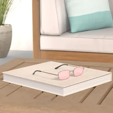 SOJOS Small Y2K Narrow Rectangle Sunglasses for Trendsetters