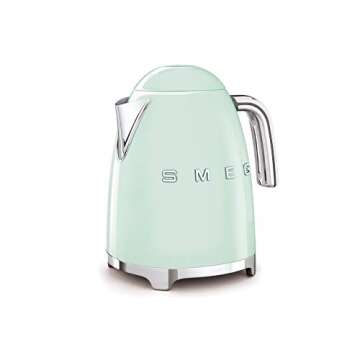 Smeg 50s Retro Toaster & Kettle Bundle in Pastel Green