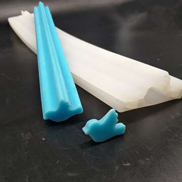 X-Haibei Bird Tube Silicone Soap Mold for Creative Makers