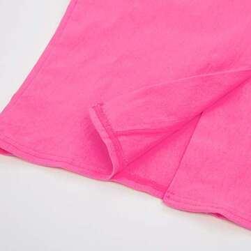 GRACE KARIN Women Cocktail Dress Rose Pink Wedding Guest Dress Knee Length