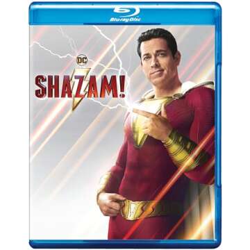 Shazam! Blu-ray - A Family-Friendly Superhero Adventure!