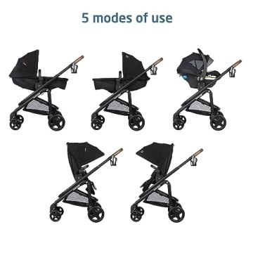 Maxi-Cosi Tayla Max 5-in-1 Baby Travel System Stroller Car Seat