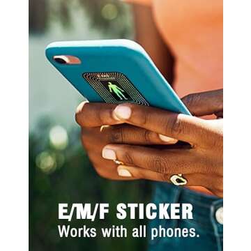 Faraday Bags for Phones, Leather Surface, Multiple Ways to Carry, Signal Blocking Pouch, GPS/RFID Shield Phone Sleeve, Cellphone Privacy Protection, 8 x 4.8 inches, for All Smartphones (Black)