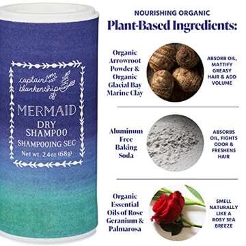 Captain Blankenship Dry Shampoo Powder for Light Hair