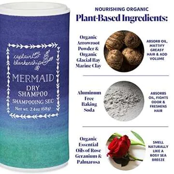 Captain Blankenship Dry Shampoo Powder for Light Hair