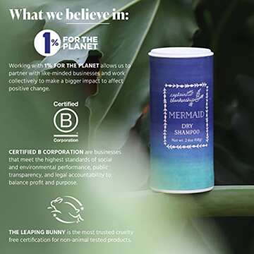 Captain Blankenship Dry Shampoo Powder for Light Hair