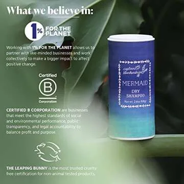 Captain Blankenship Dry Shampoo Powder for Light Hair