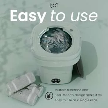 iJoy Portable Washing Machine for Efficient Small Laundry