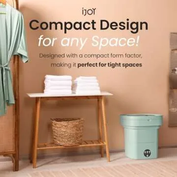iJoy Portable Washing Machine for Efficient Small Laundry