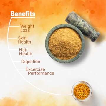 mi nature USDA CERTIFIED Organic Fenugreek Powder (TRIGONELLA FOENUM)(100% NATURAL, ORGANICALLY GROWN) (227g / (1/2 lb) / 8 ounces) - Resealable Zip Lock Pouch