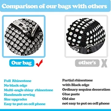 BBTT.ful Bling Rhinestone Evening Clutch Handbag for Women