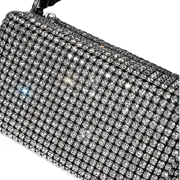 BBTT.ful Bling Rhinestone Evening Clutch Handbag for Women