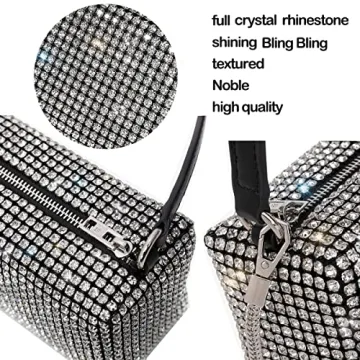 BBTT.ful Bling Rhinestone Evening Clutch Handbag for Women