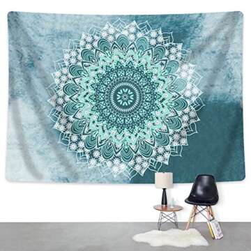Bohemian Mandala Tapestry Wall Hanging for Home Decor