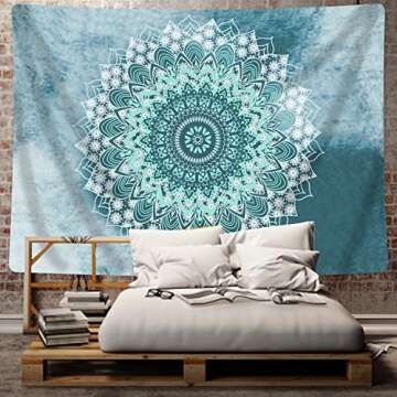 Bohemian Mandala Tapestry Wall Hanging for Home Decor