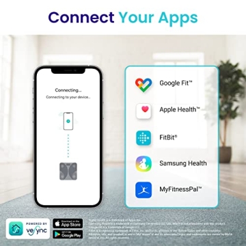 Etekcity Smart Scale with Body Composition and App Tracking
