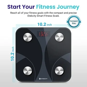 Etekcity Smart Scale with Body Composition and App Tracking