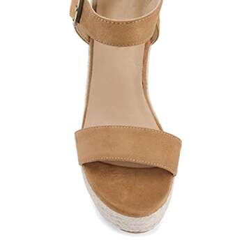SUMOJIU Women's Wedge Sandals for Summer Style & Comfort