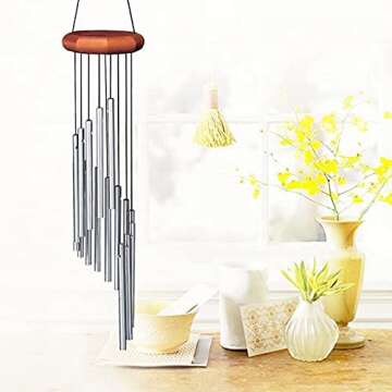 60 Wind Chime Tubes DIY Kit for Crafts and Outdoor Decor