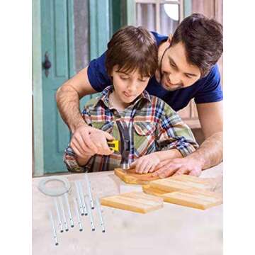 60 Wind Chime Tubes DIY Kit for Crafts and Outdoor Decor