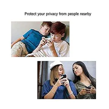 Ailun Privacy Screen & Camera Lens Protectors for iPhone 13 Pro Max - 4 Pack