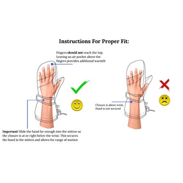 Zelda Matilda 100G 3M Thinsulate Waterproof Kids Winter Mittens