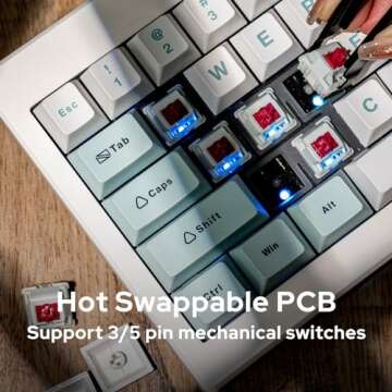 EPOMAKER Shadow-X Wireless Mechanical Keyboard with Screen