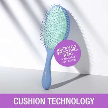 Conair No Frizz Days XL Cushion Hairbrush for Smooth Hair