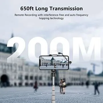 Hollyland Lark M1 Wireless Lavalier Microphone,Mini Lapel Mic Compatible with Smartphone/Camera/Laptop with Dual-Channel Recording, 656ft Transmission Range,20-Hour Battery Life - White