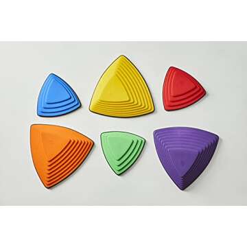 GONGE River Stepping Stones for Kids - Vibrant and Safe