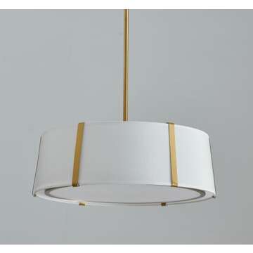 Modern Drum Chandelier for Elegant Living Spaces