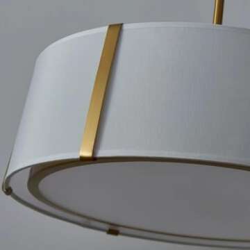 Modern Drum Chandelier for Elegant Living Spaces