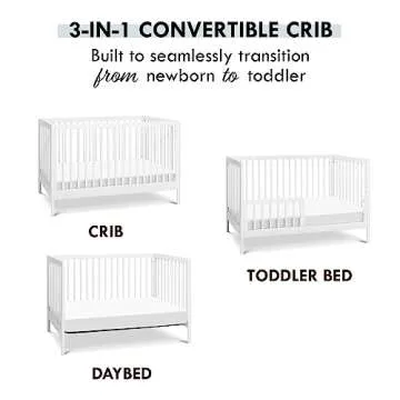 DaVinci Birdie 3-in-1 Convertible Crib with GREENGUARD Safety