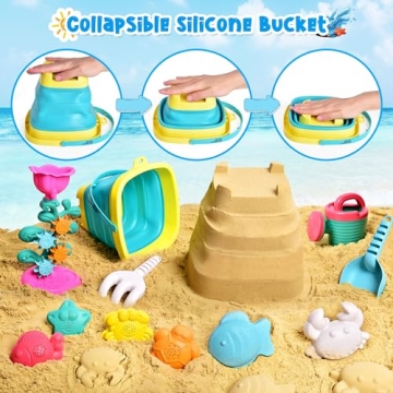 12-Piece Kids Sand Toys Set for Beach Fun and Creativity