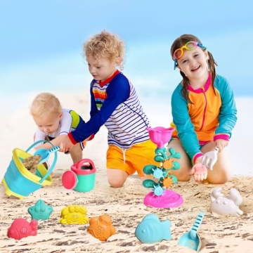 12-Piece Kids Sand Toys Set for Beach Fun and Creativity
