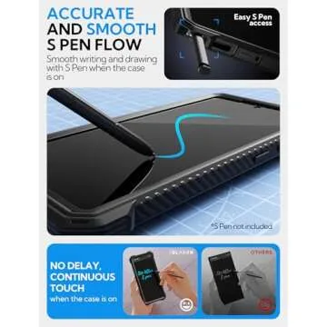 i-Blason Armorbox for Samsung Galaxy S25 Ultra Case MagSafe with Camera Cover Stand [Military Protection] Full-Body Heavy Duty Magnetic Phone Case with Screen Protector for S25 Ultra 6.9 inch, Black