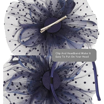 Cizoe Handmade Fascinators for Ladies - Perfect Tea Party Accessory