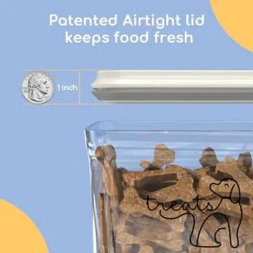 Dog Treat Container Set, Airtight & BPA Free Storage