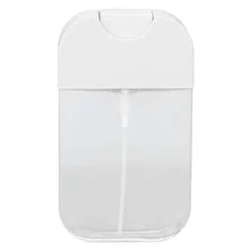 5pcs Nail Polish Remover Holder Container, 1.7oz/50ml Portable Refillable Clear Empty Travel Bottles for Nail Polish and Makeup Remover